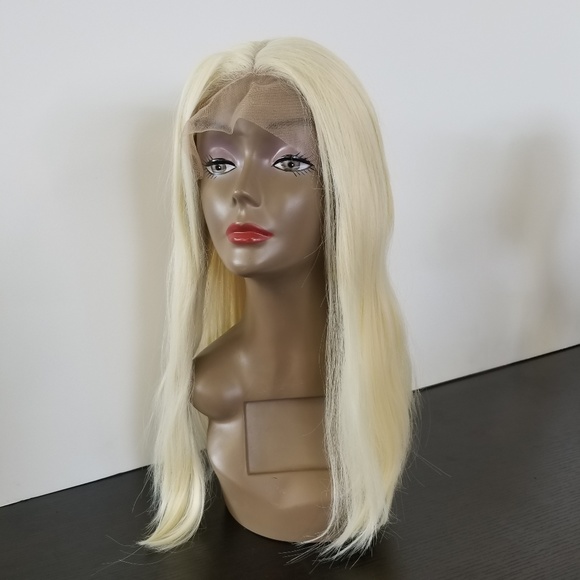 Blond Synthetic Lace Front Wig - Picture 2 of 8
